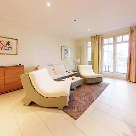 Strandvillen Binz - Ferienwohnung Mit Meerblick, 2 Schlafzimmern Und Balkon Sv-768 Buitenkant foto