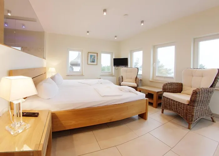 Strandvillen Binz - Ferienwohnung Mit Meerblick, 2 Schlafzimmern Und Balkon Sv-768
