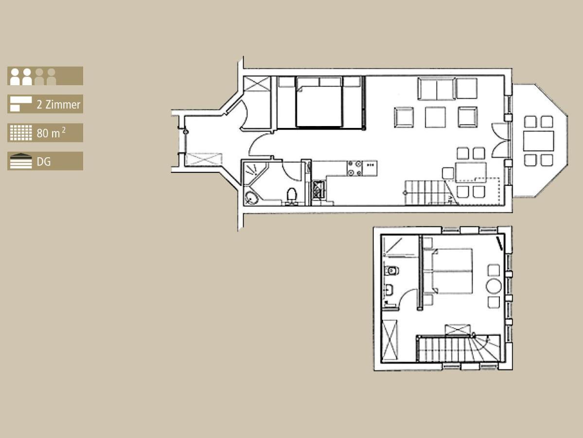 Strandvillen - Mit Meerblick, 2 Schlafzimmern Und Balkon Sv-768 *